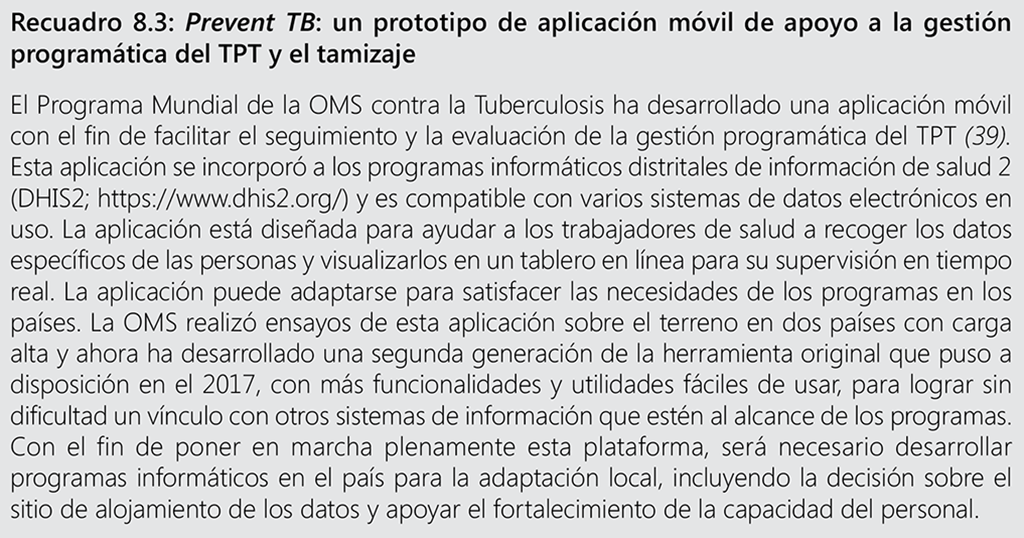 A prototype mobile application to support PMTPT